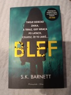Książka BLEF S.K. Barnett thriller kryminał jak nowa