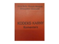 Kodeks karny -komentarz J Bafia i inni