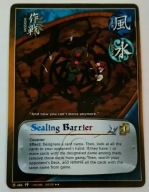 Karta Naruto CCG Mission Sealing Barrier - M-486