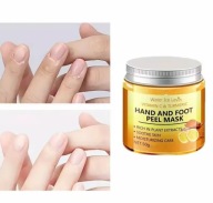 Woskowa MASKA do rąk dłoni i stóp z witaminąC i kurkumą, wygładzająca skórę