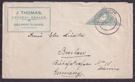 1928 Afryka Południowa list do Wrocławia Mi 25