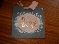 TOREBKA DO PREZENTÓW LOVE 26X26,5X12,5CM