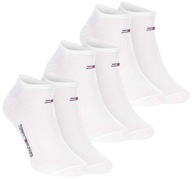 Skarpety TOMMY HILFIGER stopki unisex 100% BAWEŁNA białe 41-46