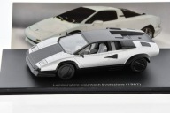 LAMBORGHINI Countach Evoluzione silver/black 1987 1/43 ixo