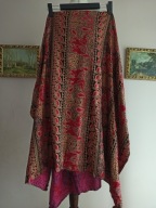 szal etno orient afryka słonie