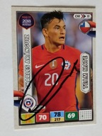 Karta panini autograf Chile Aranguiz Road to World Cup Russia 2018