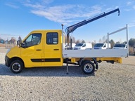 RENAULT MASTER 2,3DCI 145KONNA DOKA HDS HIAB 1000KG KLIMA 104T/KM PRZEBIEG