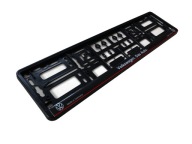 RAMKA DO TABLICY REJESTRACYJNEJ VOLKSWAGEN 3D ŻELOWA