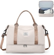 TORBA PODRÓŻNA DAMSKA LEKKA BAGAŻ PODRĘCZNY RYANAIR BEŻOWA