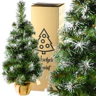 Choinka sztuczna Styliizer 100 cm gensta sosna ze sniegiem,dekoracyjnym