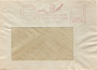 TRZECIA RZESZA -koperta -FRANKATURA MECHANICZNA -1942 rok -Hamburg