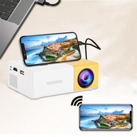 PROJEKTOR RZUTNIK Przenośne Kino Domowe MINI LED FULL HD USB DO FILMÓW GIER