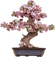 Puzzle 3D Sakura Bonsai drewniane DIY prezent na Święta