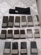 Pochewki na mundur starszego kaprala wojsk lądowych - 16 par +otok.