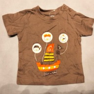 Reserved t-shirt dziecięcy bawełna 62