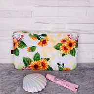 Kosmetyczka Handmade Mała Płaska Wodoodporna | Polska | Rozmiar L