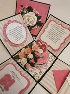 Exploding Box, prezent 3D na urodziny, imieniny