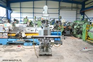 Frezarka narzędziowa konsolowa FNK 2 R - AMKOVO ODCZYTY - SUPER STAN - FILM