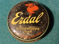 ERDAL oryginalna czarna pasta do butów w puszce No 1