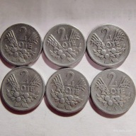 2 zł. 1959 rok, ładny stan, rzadko spotykana.