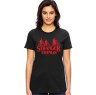 Stranger Things Koszulka Damska Czarna - 2XL/3XL