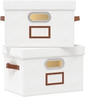 OUTBROS 2 ZAMYKANE PUDEŁKA pojemniki do przechowywania Z POKRYWĄ