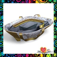 Ręcznie robiona torba handmade, zapinana na zamek