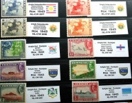 ZESTAW ZNACZKOW KOLONIE HOLENDERSKIE ANTYLE CURACAO