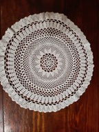 Koronkowa serweta koronka śr 41 cm