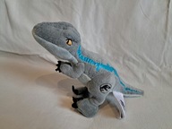 Jurassic World Maskotka Plusz Dinozaur Velociraptor Blue B1