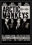 A2 PLAKAT OBRAZ PLAKAT MUZYCZNY MUZYKA ZESPÓŁ ARCTIC MONKEYS