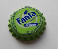 Kapsel zagraniczny - Ghana Fanta lemon NIEBUTELKOWANY