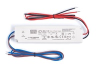 Zasilacz LED MeanWell LPV-60-12 12V DC 5A 60W IP67