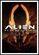 A2 PLAKAT FILMOWY KINO FILM OBCY PRZEBUDZENIE, ALIEN RESURRECTION (1997)