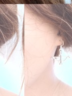 Kolczyki łuk i strzały Robin Hood śmieszne