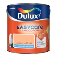 Farba lateksowa ścienna Dulux 2,5 l Morelowy na okrągło mat