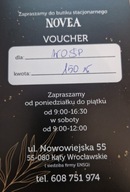 Voucher na zakupy o wartości 150 zł | Butik NOVEA | WOŚP | voucher 2