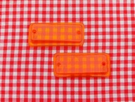 2xKlosze kierunkowaskazów przód LEART pomarańczowe Fiat 126p 126 włoskie