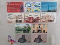 Bilety okresowe zestaw 10 sztuki Kraków Papież