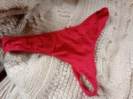 Majtki stringi czerwone gina benotti