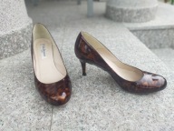 LK BENNETT 36 nr luksusowe i eleganckie hiszpańskie czółenka skóra
