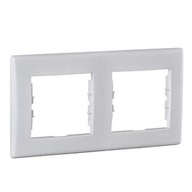 Ramka podwójna Schneider Electric biały Sedna