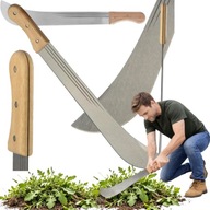 MACZETA KARCZOWNIK OGRODOWA 46CM SURVIVALOWA TASAK DO GAŁĘZI CHWASTÓW OSTRA