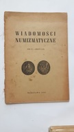 WIADOMOSCI NUMIZMATYCZNE nr 2/1962