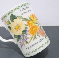 Angielski kubek Admirale Fine Bone China kwiaty 9,5 cm