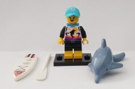Lego Minifigures figurka Paddle Surfer series 21