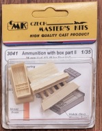 75mm KwK 40 L/48 amunition with box for StuG.III Ausf.G - CMK 3041 - 1/35