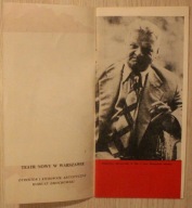 WŁADYSŁAW BRONIEWSKI - BROSZURKA - NAKŁAD 800 SZT.