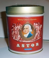 ASTOR Filter - stare pudełko po papierosach .