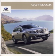 Subaru Outback prospekt model 2015 polski